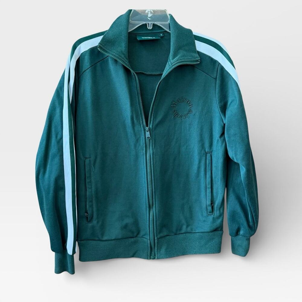 Maison Article Size Small Track Jacket Full Zip Vintage Varsity Retro Casual Uni